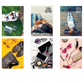 0110460 maxiquaderno a4 40fg+2 80gr 4mm trendy bm