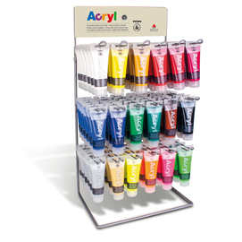 423esp75t18 display 108 tubo da 75ml colore acryl 18 colori assortiti primo