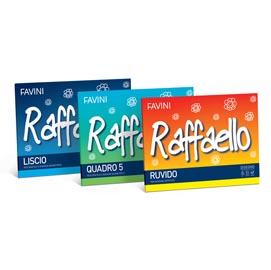 Album raffaello - 24x33cm - 100gr - 20 fogli - liscio - favini