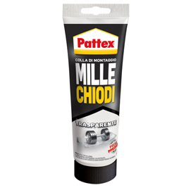 Adesivo pattex® millechiodi trasparente - 200 gr - pattex®
