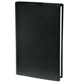 Agenda settimanale - ministro 2021 - copertina impala - nero - 16x24cm - quo vadis