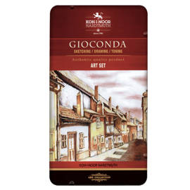 Art set college - astuccio in metallo - koh.i.noor