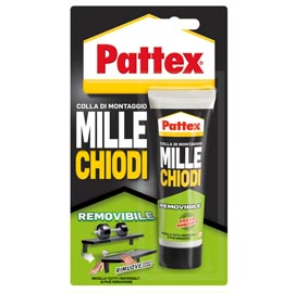 Adesivo pattex® millechiodi removibile - 100 gr - pattex®