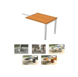 Allungo easy plus - dx/sx - 119x60x72,5 cm - bianco - artexport