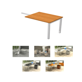 Allungo easy plus - dx/sx - 139x60x72,5 cm - grigio - artexport