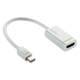 Adattatore mini display port hdmi - bianco - leitz