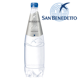 Acqua frizzante - pet - bottiglia da 1 l - san benedetto