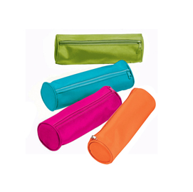 Astuccio tombolino con cerniera - 22x8xØ8cm - colori assortiti - durable