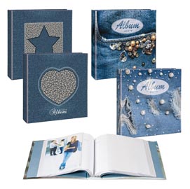 Album foto - 100 foto f.to 13x19cm - fantasie assortite - lebez