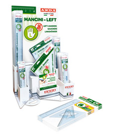 Articoli per il disegno - mancini - arda -  display 70 pezzi