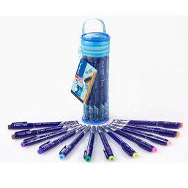 Astuccio 12 fineliner cancellabili frixion 1,3mm - pilot - conf. 12 pezzi