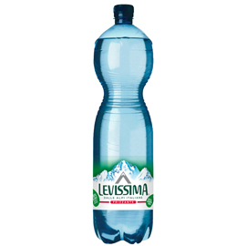 Acqua frizzante - pet - bottiglia da 1,5 l - levissima