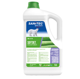 Ammorbidente neutralizzante softdet green power - super concentrato - 5 lt - sanitec