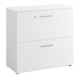 Armadio modulare filing - con 2 classificatori - 90 x 41,6 x 86,9 cm - bianco - linekit