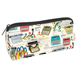 Astuccio c/zip olivetti - 19,5 x 8 x 6 cm - carta lavabile 100 gr - kartos