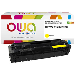 Armor - toner compatibile per hp - giallo - w2212x - 2.450 pag