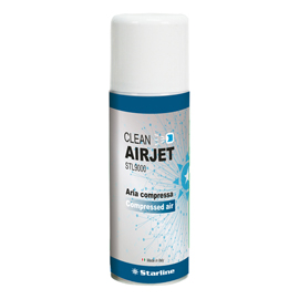 Aria compressa clean airjet con cannuccia - 400ml - starline