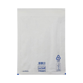Busta imbottita sacboll - d (20 x 32 cm) - carta - bianco - blasetti - conf. 10 pezzi