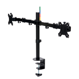 Braccio estensibile ergonomico per monitor doppio smartfit - nero - kensington