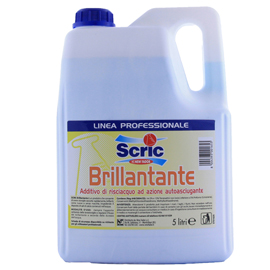 Brillantante per lavastoviglie - 5 l - scric