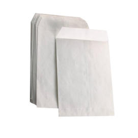 Busta a sacco bianca - lembo non gommato - 130x180 mm - 60 gr - blasetti - conf. 1000 pezzi