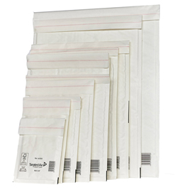Busta imbottita mail lite® - formato e (22x26 cm) - bianco - sealed air - conf. 10 pezzi