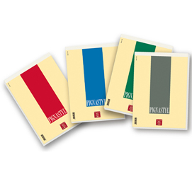Blocco pignastyl - a5 - 1 rigo - 150 x 210mm - 80gr - 70 fogli - pigna