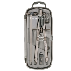 Balaustrone tech - a pressione - con aste snodabili - diametro max cerchio 570mm - faber castell