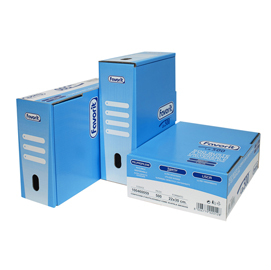 Buste forate la 500 - superior - liscio - 22x30 cm - trasparente - favorit - conf. 500 pezzi