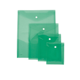 Busta con bottone - formato verticale - 23,5x32 cm - colori assortiti - lebez