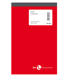 Blocco buoni di consegna - 50 fogli x 2 copie ricalcanti - 150 x 225mm - bm