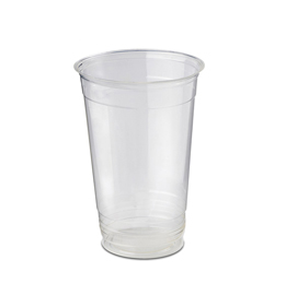 Bicchieri in plastica naturego - trasparente - 330 ml - dopla- conf. 50