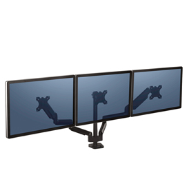 Braccio portamonitor triplo platinum series - fellowes