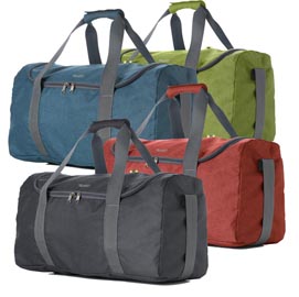Borsa sport ready - colori assortiti - in tessuto tecnico - 48x20x27cm - intempo