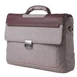 Borsa street - tessuto tecnico - 41x31x14 cm - marrone - intempo