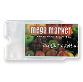 Busta porta card - 5,8x8,7 cm - 1 tasca - colori assortiti - sei rota