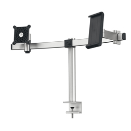 Braccio portamonitor per 1 monitor e 1 tablet - durable