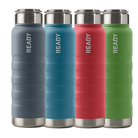 Boraccia termica - 650 ml - colori assortiti - in tempo