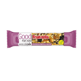 Barretta good for you - di frutta secca - ciliegie e frutti rossi - 36 gr - fruitella