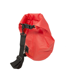 Borsa impermeabile - 24 x 24 x 60 cm - 20 lt - rosso - berni group