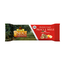 Barretta morbida - mele e noci - 28 gr - mister nut