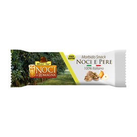 Barretta morbida - pere e noci - 28 gr - mister nut