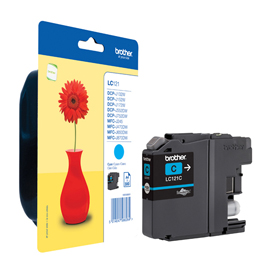 Brother - cartuccia - ciano - lc121c - 300 pag