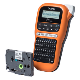 Brother etichettatrice palmare pte110 per settore elettrico