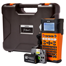 Brother etichettatrice palmare professionale pte300vp per settore elettrico