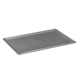 Coperchio per cassa industriale europa - 60 x 40 x 2 cm - pp - grigio - mobil plastic