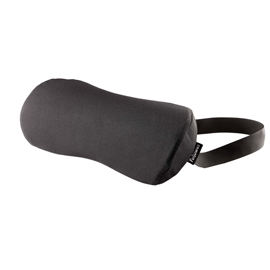 Cuscino lombale breyta - 17 x 35 x 6 - in tessuto - nero - fellowes