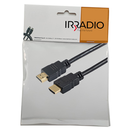 Cavo hdmi - v1.3 - full hd 1080p - 3mt.-irradio