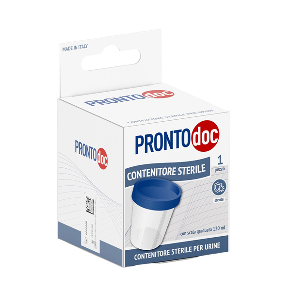 Contenitore sterile per urine - 120 ml - prontodoc