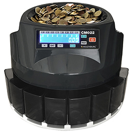 Conta monete cm022 - 35,5 x 33 x 26,6 cm - nero - holenburg